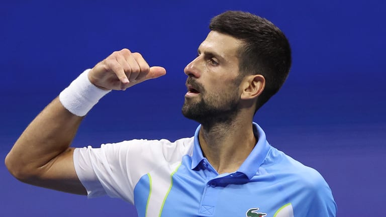 Hold the phone, Djokovic has now reached the final at 36 of the 72 majors he's played.