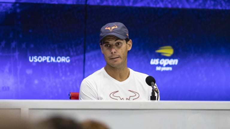 Rafael Nadal says knee injury is nothing new, but unsure of severity