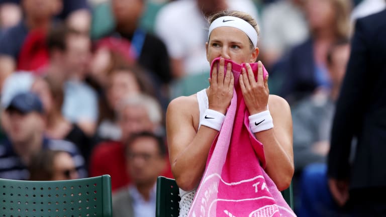 Victoria Azarenka was booed off court at Wimbledon after she and Elina Svitolina did not shake hands following their fourth-round match.