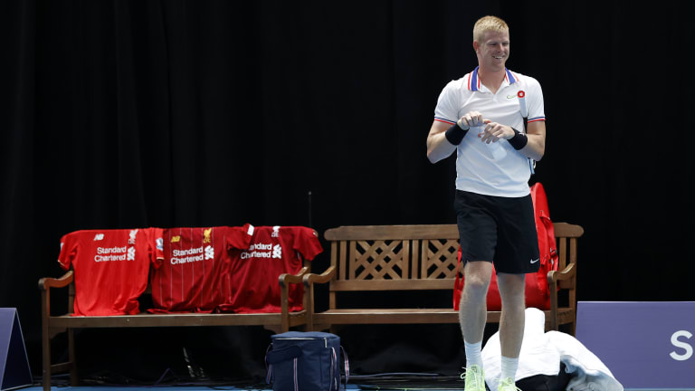 Battle of the Brits: Liverpool fan Kyle Edmund riding high into semis