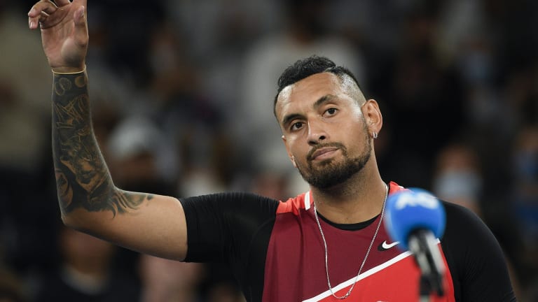The forthcoming Nick Kyrgios and Daniil Medvedev match will be fascinating.