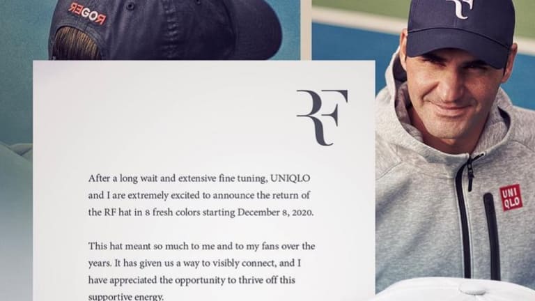 Top 5 Posts 12/7:
Federer excited to 
bring RF logo back