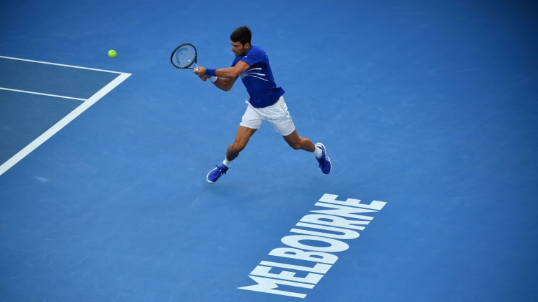 'Truly a perfect match': Djokovic in seventh heaven at Australian Open