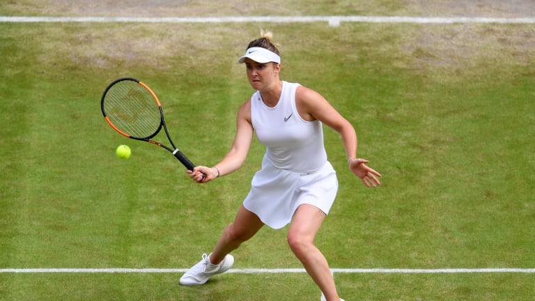 Svitolina gets major monkey off her back to reach Wimbledon semifinals