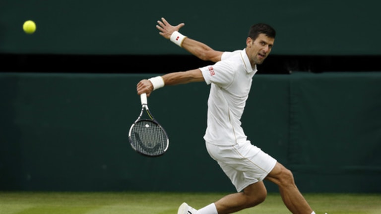 Djokovic steady in easy win over Mannarino in second round of Wimbledon