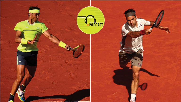 TENNIS.com Podcast:
Debating Federer's
chances vs. Nadal