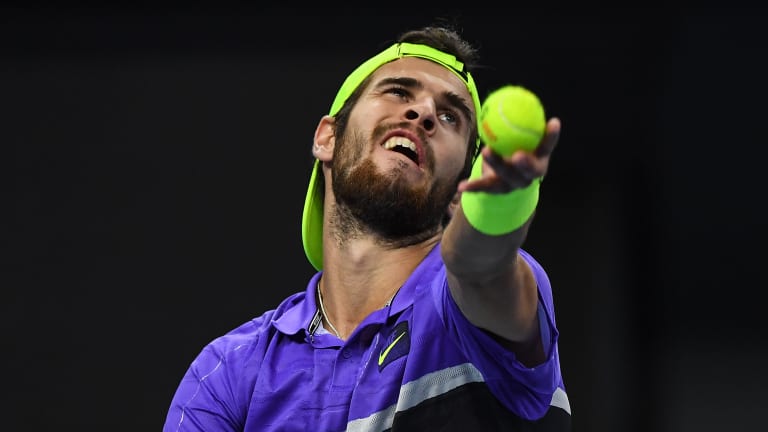 Inconsistent all year, Khachanov faces tough test as season winds down