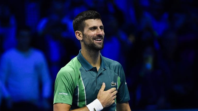 Worth reminding that Djokovic has now played 60 matches in 2023. He's won 54 of them.