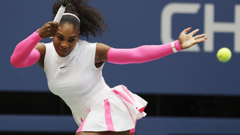 Serena Williams serves her way to record 308th Slam win—and spot in U.S. Open quarters