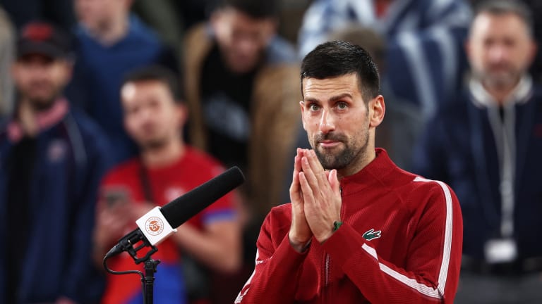“I needed that energy at two-all in the fourth,” explained Djokovic. “They started chanting my name, and I just felt a great new wave of willpower and energy.”