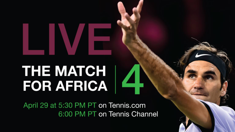 Catch him when you can: Federer returns for The Match of Africa 4