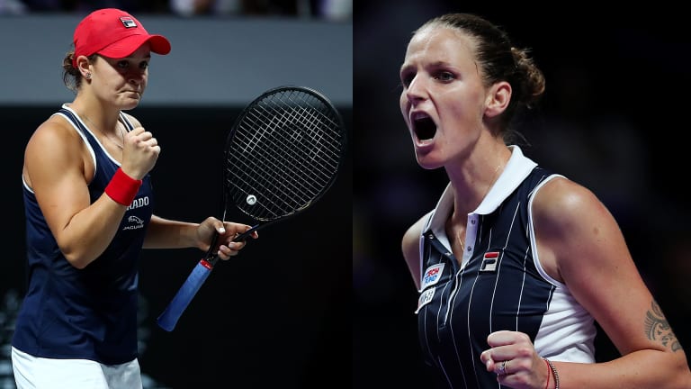 Preview: WTA Finals down to Barty vs. Pliskova; Svitolina vs. Bencic