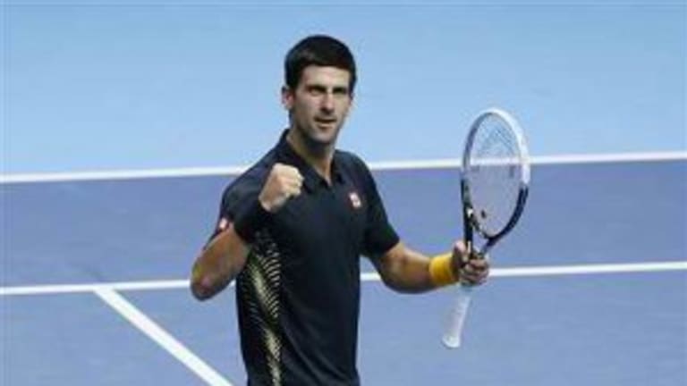 World Tour Finals: Djokovic d. Tsonga
