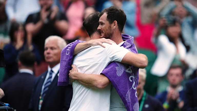 Before walking off, Andy returned to share one last extended hug with Jamie.