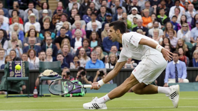 Djokovic steady in easy win over Mannarino in second round of Wimbledon
