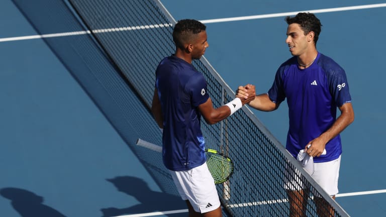 “This is one of the biggest victories in my career, without a doubt,” Cerundolo said after defeating world No. 6 Felix Auger-Aliassime in Miami.