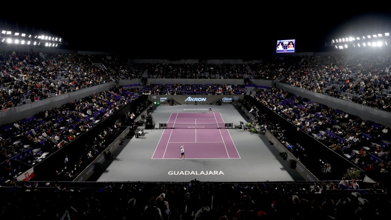 The WTA Finals was held in Latin America for the first time in 2021.