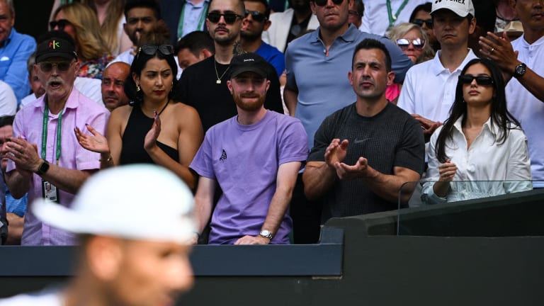 Restricted to generic cheers at Wimbledon, Team Kyrgios was able to deliver more precise advice to the Aussie at the US Open; did they take advantage?