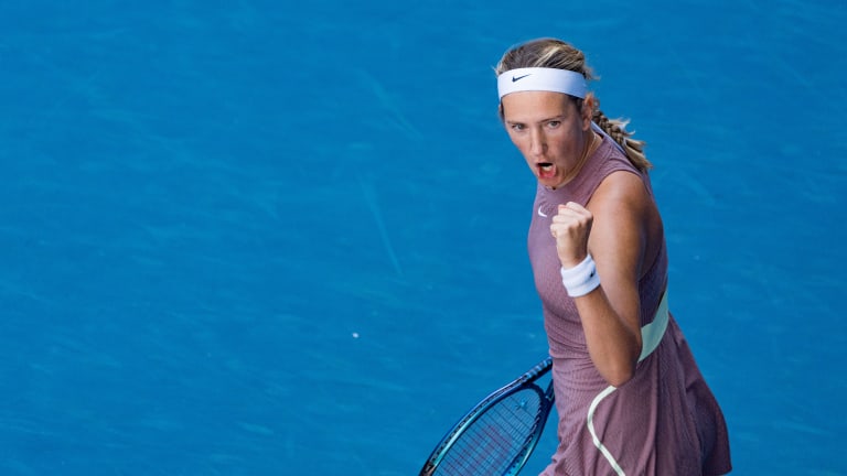 Azarenka is the only player remaining in the top half of the women's draw who's reached a major final.
