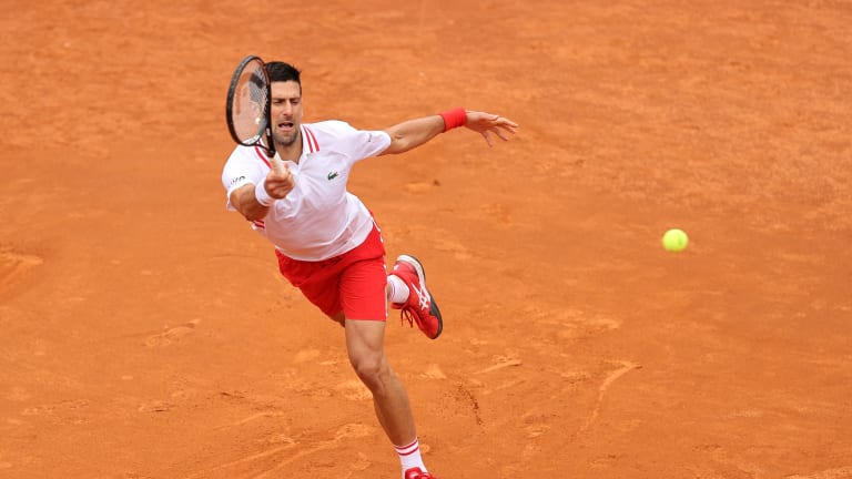 After being pushed, Djokovic responds in testy Rome win over Fritz