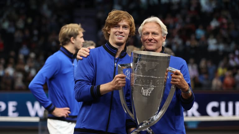 Andrey Rublev and captain Bjorn Borg have won it all before.