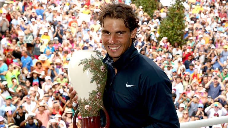 Nadal won Cincinnati in 2013, beating Roger Federer along the way (and American John Isner in the final).