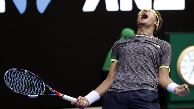WATCH: Denis Istomin sends Novak Djokovic home early in Melbourne