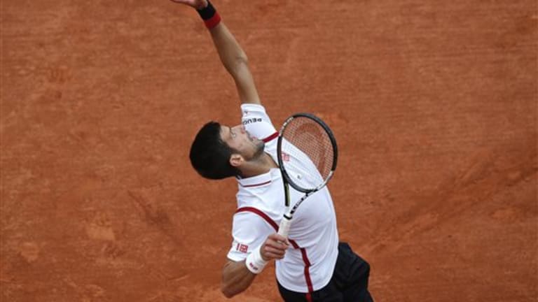 Djokovic does what he does best—including serving—in two-day, fourth-round win over Bautista Agut
