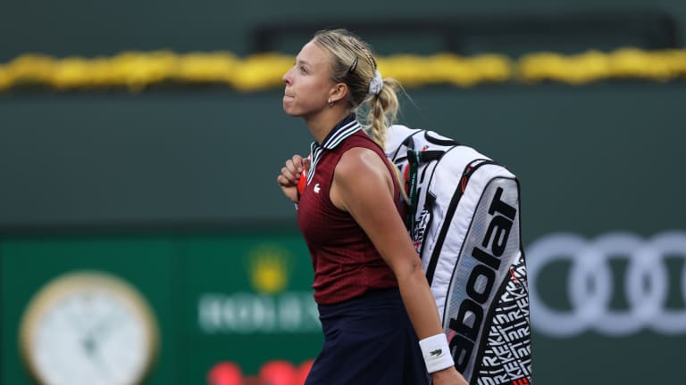 Kontaveit fell to Jabeur in their most recent meeting at the BNP Paribas Open.