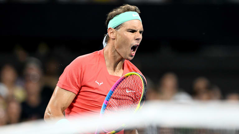 Nadal is projected to rise from No. 672 to somewhere around No. 450 by reaching the quarters this week.