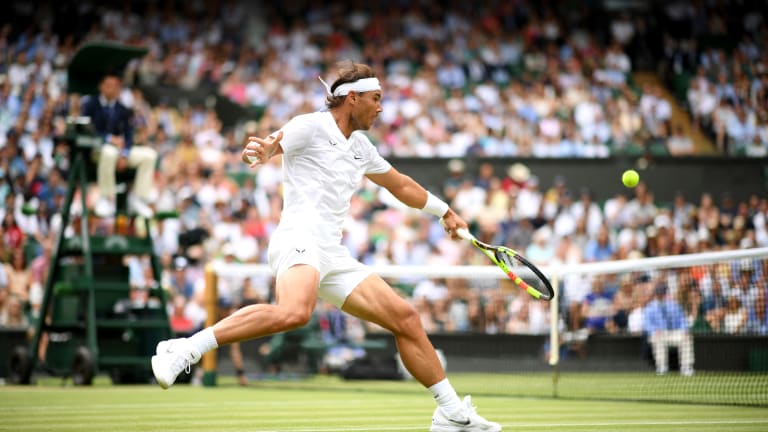 Top 5 Photos, July 6: Doubles acrobat; Serena seamless; no-mercy Nadal
