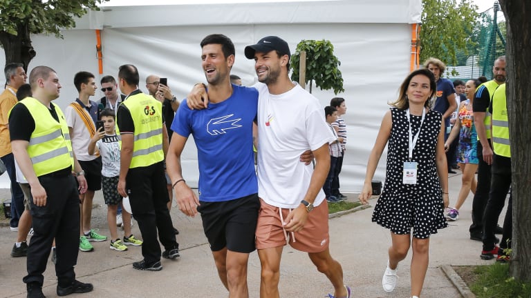 Djokovic's well-stocked, carefree Adria Tour says tennis must go on
