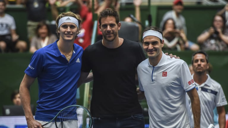 Federer, Zverev face
off in Argentina
with special guests