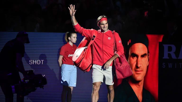 Top 5 photos, October 21: Federer rolls to Basel win in 1500th match
