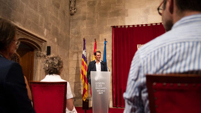 Balearic government honors Nadal - 3