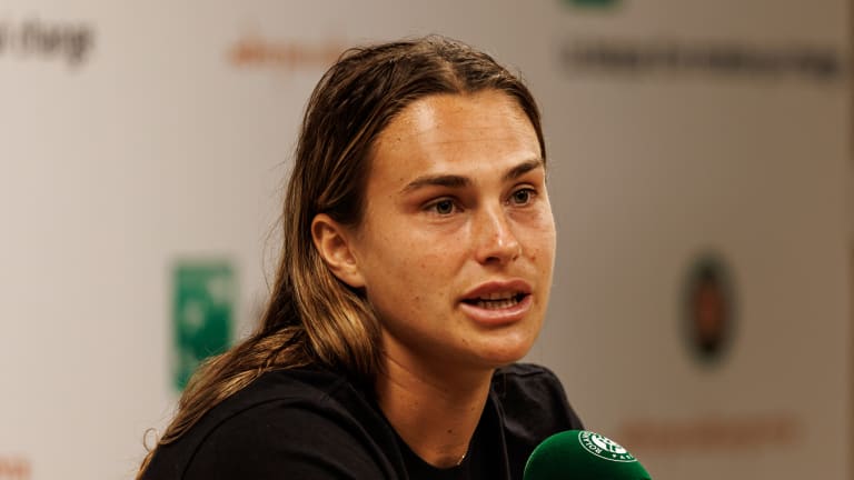 Sabalenka gave no indication that she would skip any further press conferences while she remains in the tournament.