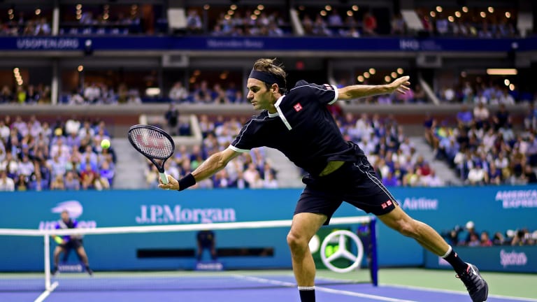 Roger Federer out in five to Grigor Dimitrov in US Open quarterfinals