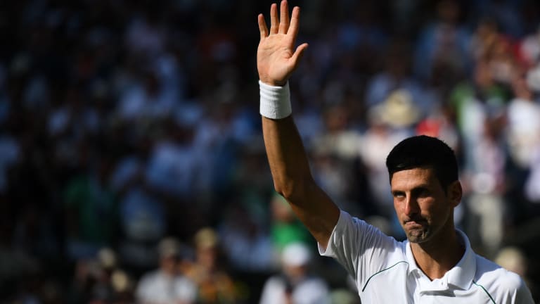 Novak Djokovic will miss two of the season's four Grand Slam tournaments.