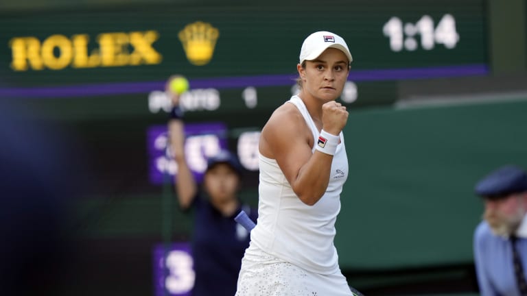 Many top women's seeds have fallen, but not the No. 1, Ashleigh Barty.