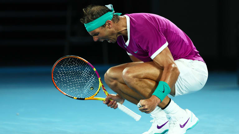 Rafael Nadal in Nike