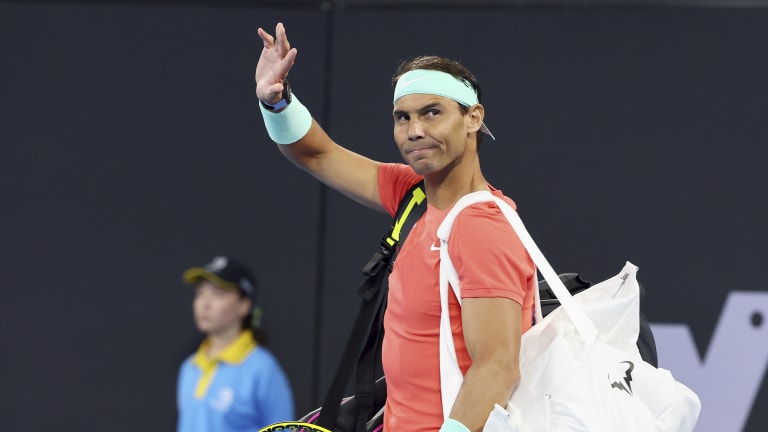 Doha Nadal Out Tennis