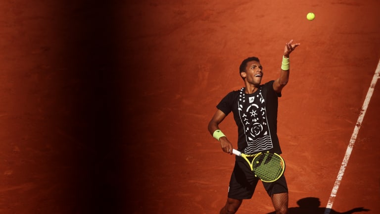 Auger-Aliassime has stabilized after some struggle, and looked confident in a tight third-rounder at Roland Garros.
