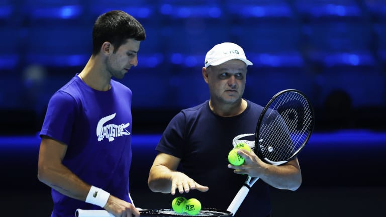 Novak Djokovic and Marian Vajda go way back—but on Wednesday, they'll be aiming for different results.