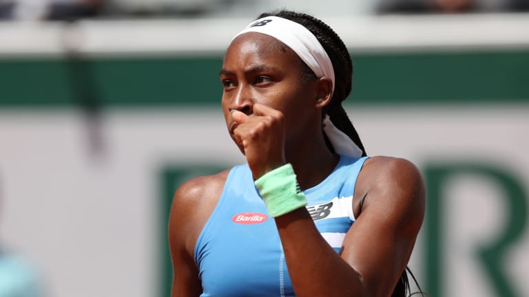 “Even when I got broken, I was like, there’s a lot of match left," said Gauff, who rallied for a 3-6, 6-1, 6-2 victory on Tuesday.