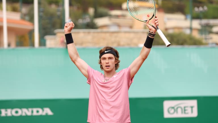 Rublev into first Masters 1000 final in Monte Carlo, Tsitsipas awaits