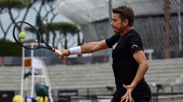 BTS with Wawrinka in Rome - 4