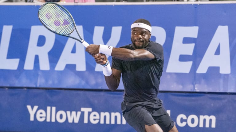Former Delray Beach champ Tiafoe into last eight after Fratangelo win