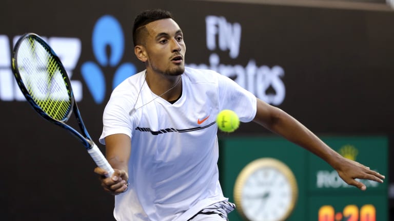 Andre Agassi: Kyrgios 'needs to get to the heart of his disconnect'
