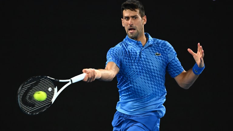 Through three rounds, Djokovic has been tested.