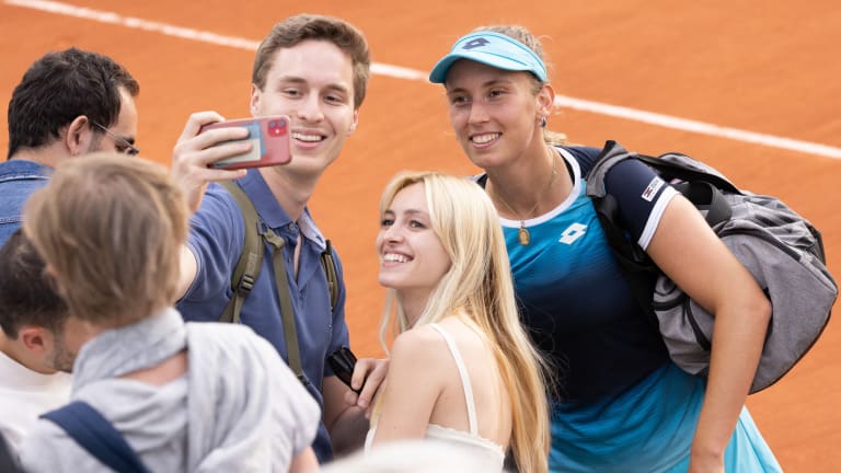 From the large stadiums to the side courts, fans have filled Roland Garros with a unique energy.